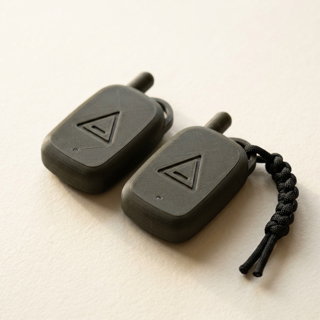 Two Alphatac Beacons